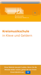 Mobile Screenshot of kms-kleve.de