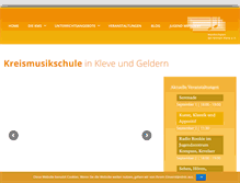 Tablet Screenshot of kms-kleve.de